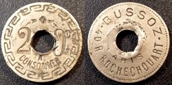 fb- Bussoz - Jeton à consommer 20 C.