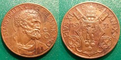 10 Centesimi 1931 Pie XI