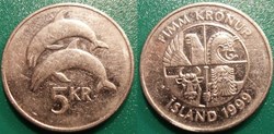 5 Kronur 1999