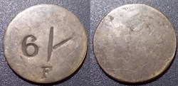 b-  Jeton - France - 6 Y F