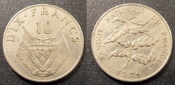 10 Francs 1974