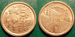 5 Pesetas 1996 La Rioja