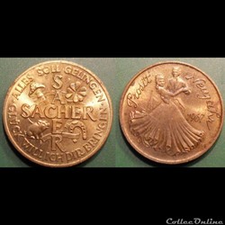 e- J etr Autriche SACHER Prosit Neujahr 1967