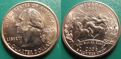 1/4 dollar 2006 P Nevada