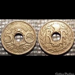 Cc 5 centimes EM Lindauer 1922 17mm 2g