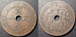 Indochine 1 cent 1903A