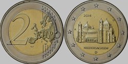 2 Euros 2014 Basse-Saxe