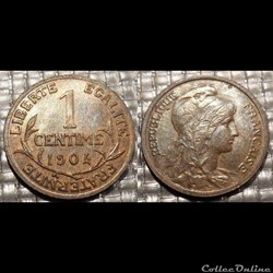 Aa 1 centime Dupuis 1904