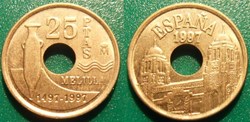 25 Pesetas 1997 Melilla