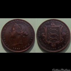 Jersey 1/26 Shilling 1871