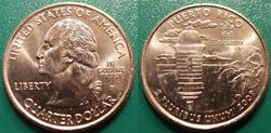 1/4 dollar 2009 P Puerto Rico