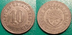 q- MN etr Germany Wertheim am Main 10 Pfennig
