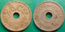 Luxembourg 25 centimes 1916