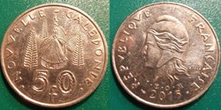 Nouvelle Calédonie 50 Francs 2015 IEOM