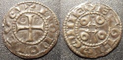 Angoumois - Comté d'Angoulême denier au nom de Louis IV d'Outremer