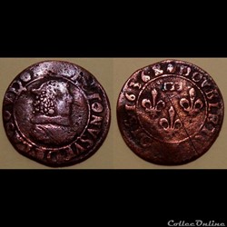 Dombes Gaston d'Orléans double tournois 1636