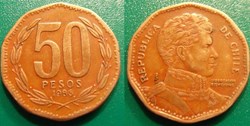 50 Pesos 1986