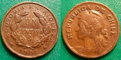 Chili 1 centavo 1904