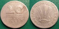 20 Fillér 1957
