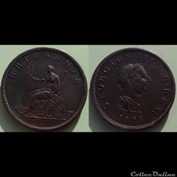 Grande Bretagne Half Penny 1806