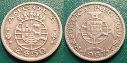 2 1/2 Escudos 1967 Colonie Portugaise