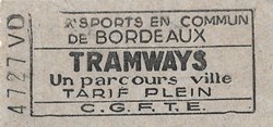 C.G.F.T.E. Transports en Commun de Bordeaux Tramway
