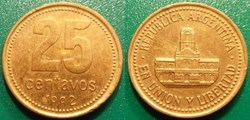 25 Centavos 1992