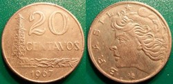 20 Centavos 1967