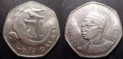 1 Dalasi 1987