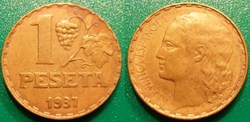 1 Peseta 1937
