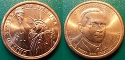 1 dollar Presidents: 1923-1929 Calvin Coolidge