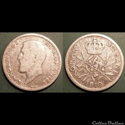 Roumanie 50 Bani 1910
