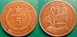 5 Ariary 1992