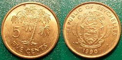 5 Cents 1990
