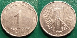 1 Pfennig 1953