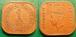1 Cent 1943 Malaya