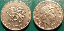 1 Pound 2000 Dragon gallois