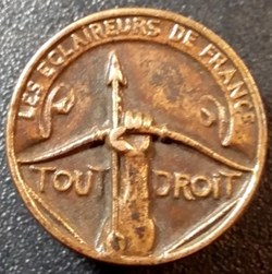Insigne boutonnère les Eclaireurs de France