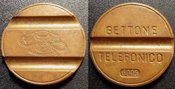 et- J etr Télécommunications Italie Gettone Telefonico