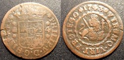 Espagne 4 maradevis 1843