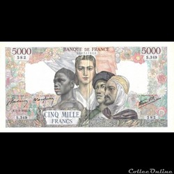 5000 Francs Union Française