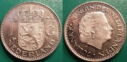 1 Gulden 1972 portrait et blason mats