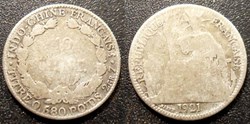 Indochine 10 cent. 1921