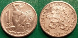 1 Koruna 1950
