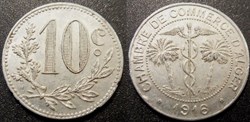 Algérie Alger 10 Centimes Chambre de Commerce 1916