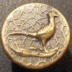 Bouton Venerie Faisan