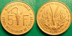 5 Francs 1971