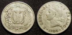 5 Centavos 1944