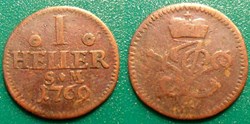 Allemagne Erfurt 1 Heller 1760