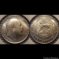 Grande Bretagne 1 Shilling 1907